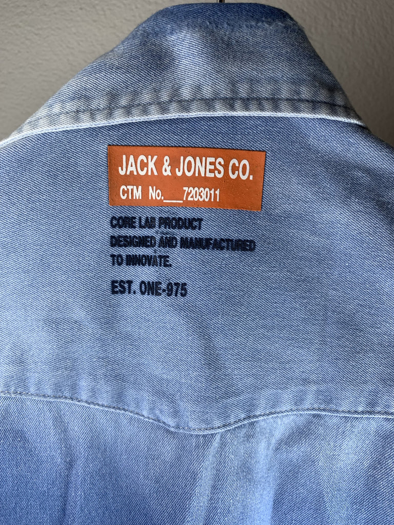Jack&Jones Jeans Hemd Grösse S - secondhandkiste.ch