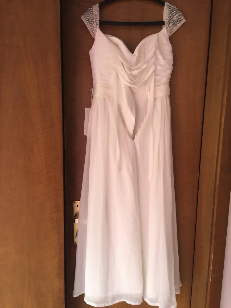 Neues Hochzeitskleid oder Festkleid, Gr. XS-S - secondhandkiste.ch