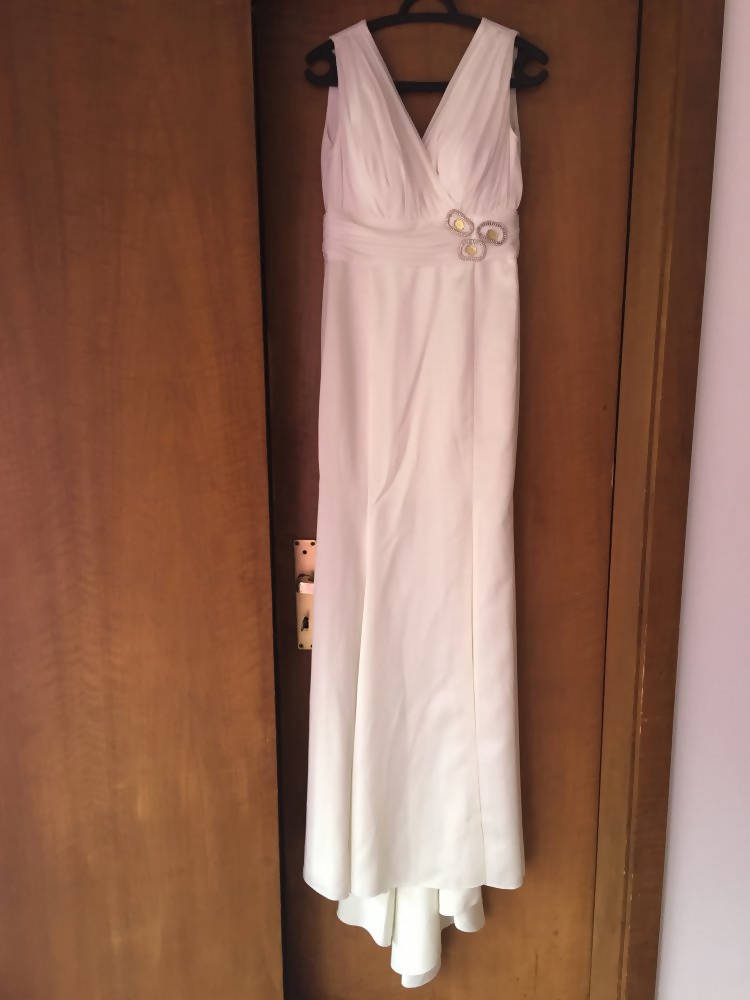 Neues Hochzeitskleid oder Festkleid - Gr. 42 (S-M) - secondhandkiste.ch